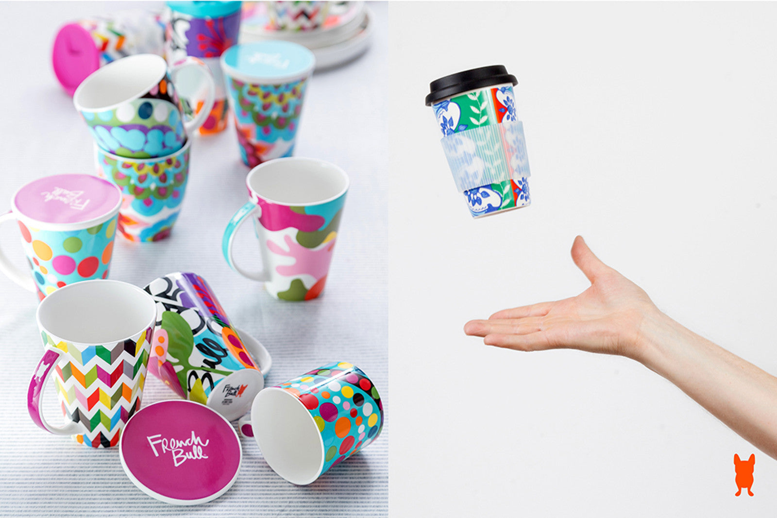 Coffee & Tea poured into these killer porcelain ceramic mugs get me going everyday