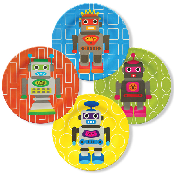 Robot Kids Plate Set