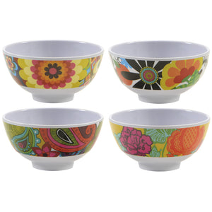 Mini Bowl Set - Floral Mini Bowl Set - 4 Assorted