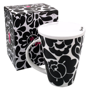 Porcelain V Mug - Palais B & W