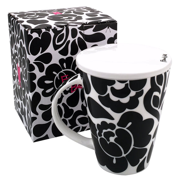 Porcelain V Mug - Palais B & W