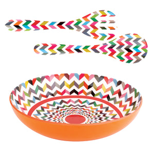 Ziggy Salad Bowl & Salad Server Bundle