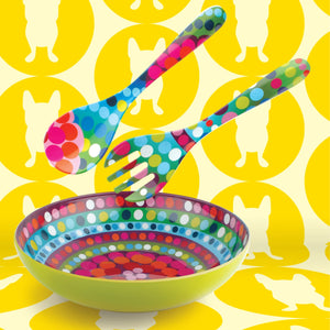 Bindi Salad Bowl & Salad Server Bundle