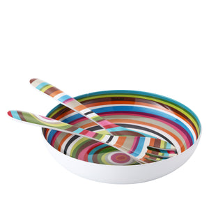 Ring Salad Bowl & Salad Server Bundle