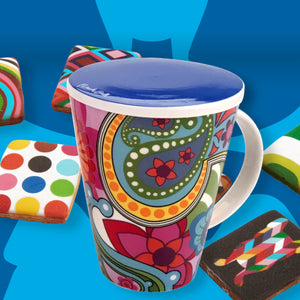 Porcelain V Mug - Raj
