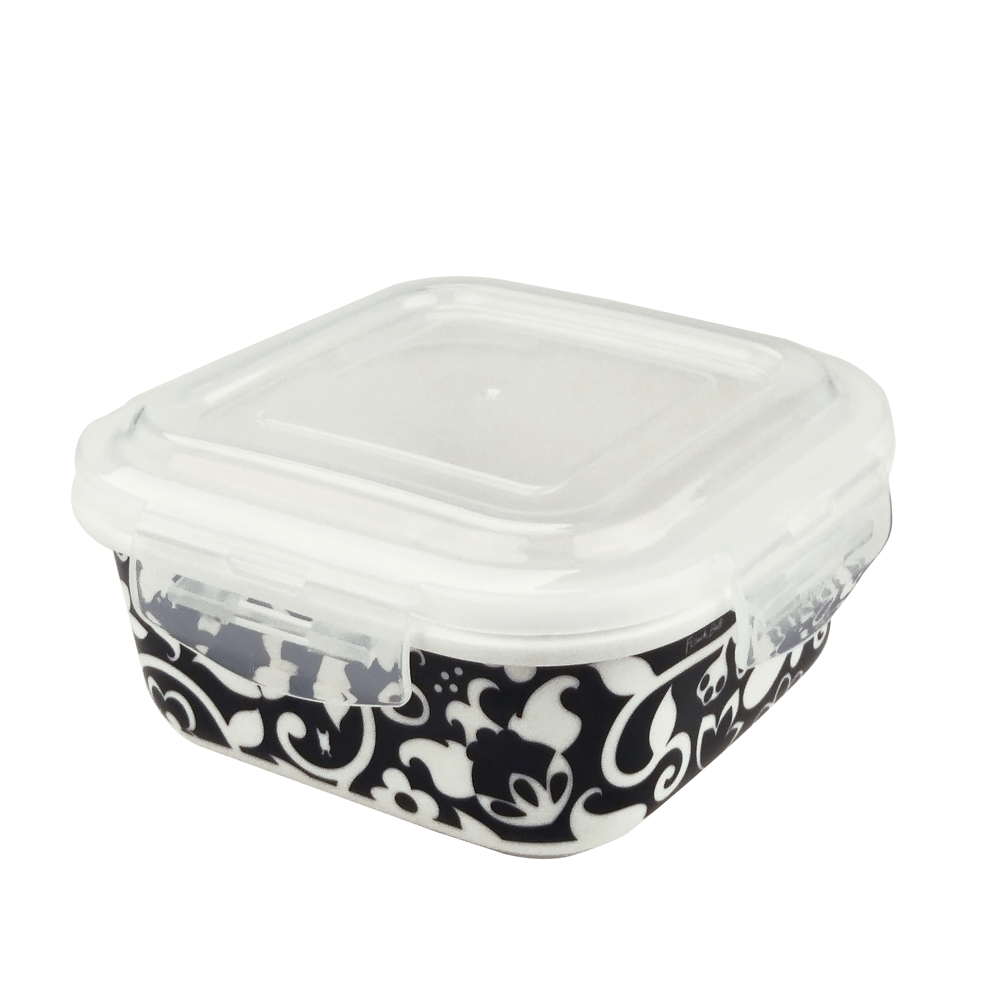Ziggy Large Round Porcelain Food Storage Container - French Bull