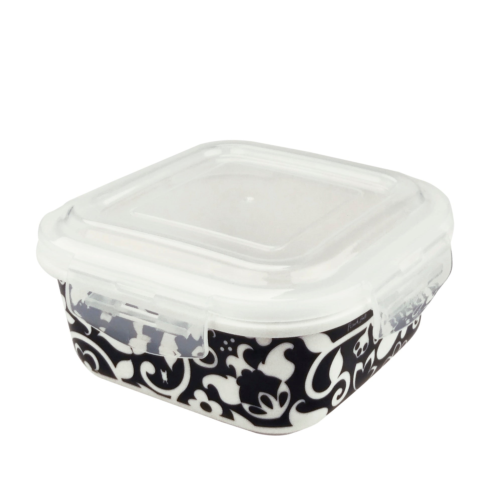 Vine Square Porcelain Food Storage Container