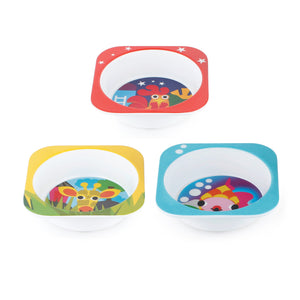 3-Piece Kids Bowl Set