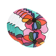 Transparent Pop 9" Plate Set