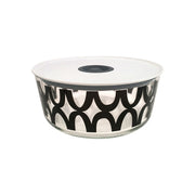 Oval B&W 27oz Glass Storage