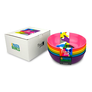 Rainbow Pasta Bowl Set