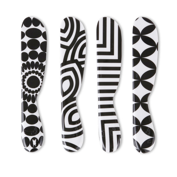 Black and White Spreader Set