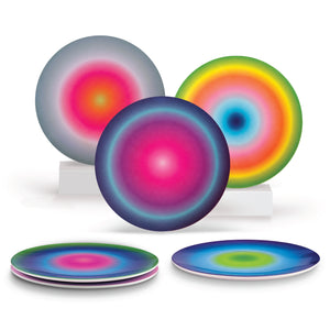 Aurora 6-Piece Assorted Salad Plate Set