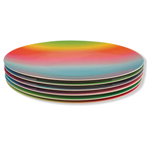 Aurora 6-Piece Assorted Dinner Plate Set