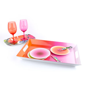 Ombre Appetizer Plate Set of 4