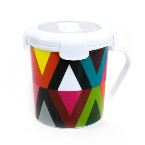 Mandala Beady Soup Mug - French Bull