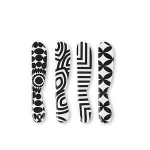 Black & White 12-Piece Entertaining Set