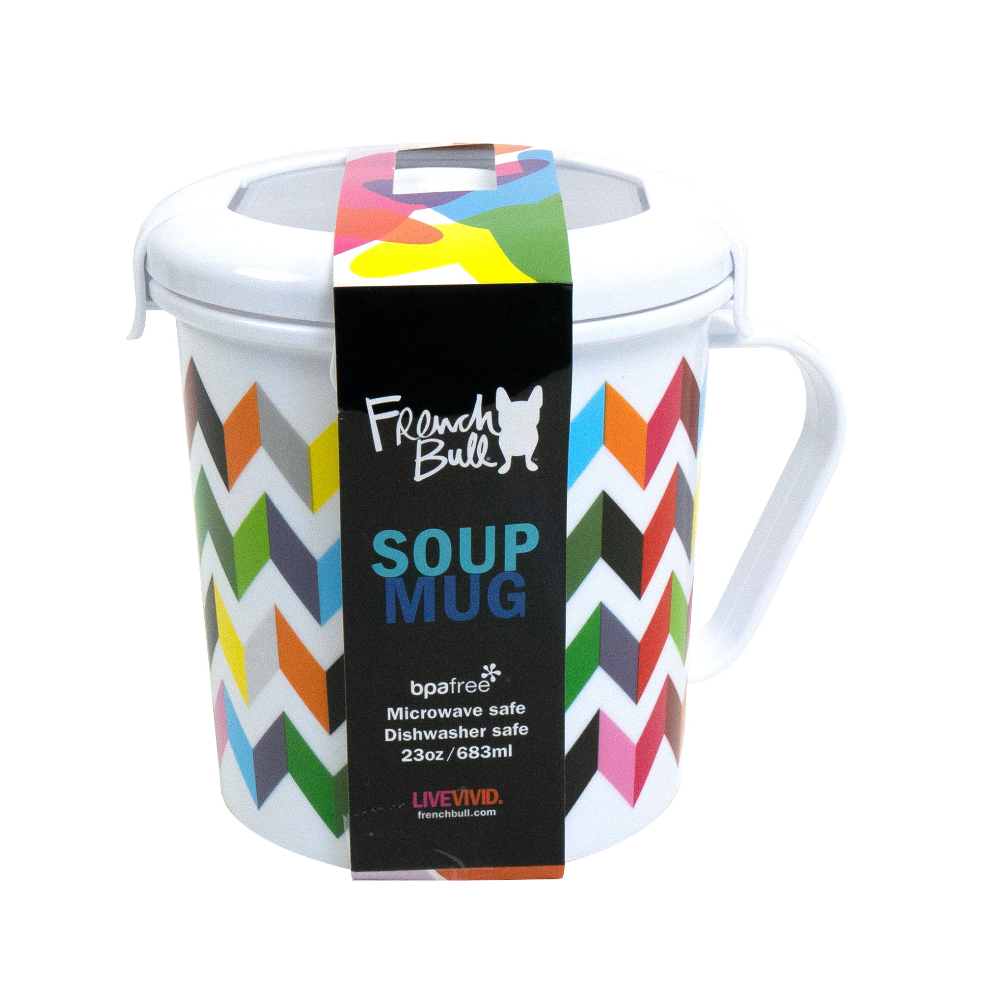 Colorful Soup Mug - Ziggy l French Bull Official