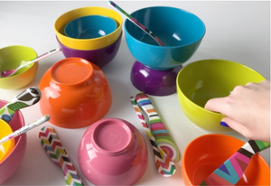 Rainbow Small Bowl Set