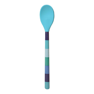 Blue Ocean Stripe Silicone Spoon