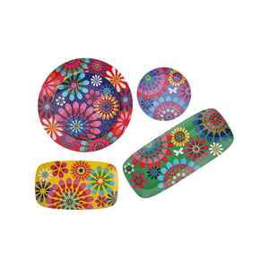 Festival 9" Salad Plate Gift Box Set of 4