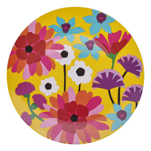 Garden Floral Round Platter