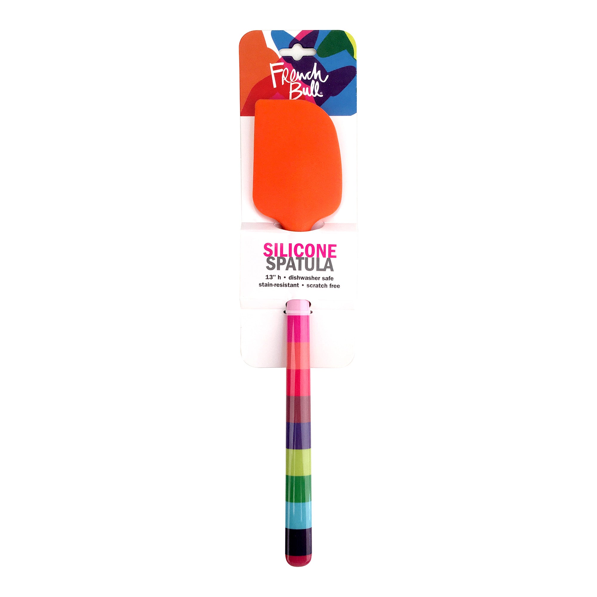 Jelly Bean Stripe Silicone Spatula