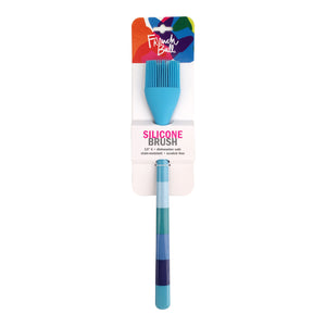 Blue Ocean Stripe Silicone Brush