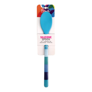 Blue Ocean Stripe Silicone Spoon