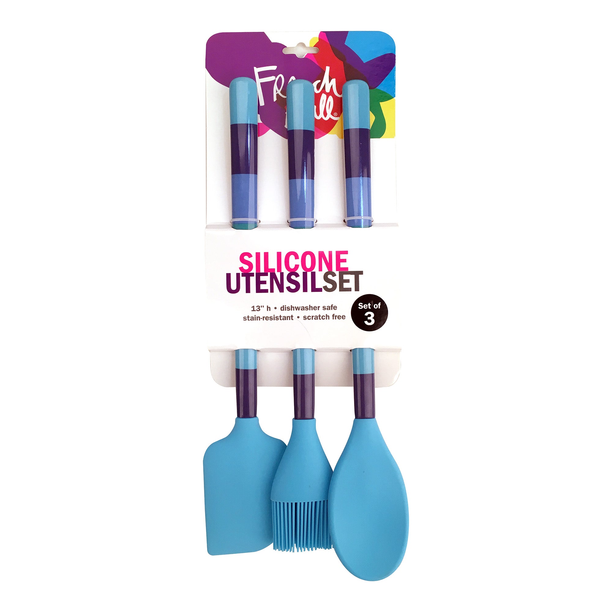 French Bull Silicone Utensil Sets Blue