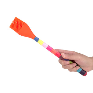 Jelly Bean Stripe Silicone Brush