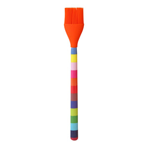 Jelly Bean Stripe Silicone Brush