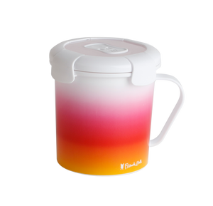 Pink Ombre Soup Mug