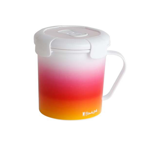 Pink Ombre Soup Mug