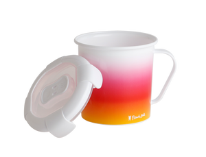 Pink Ombre Soup Mug
