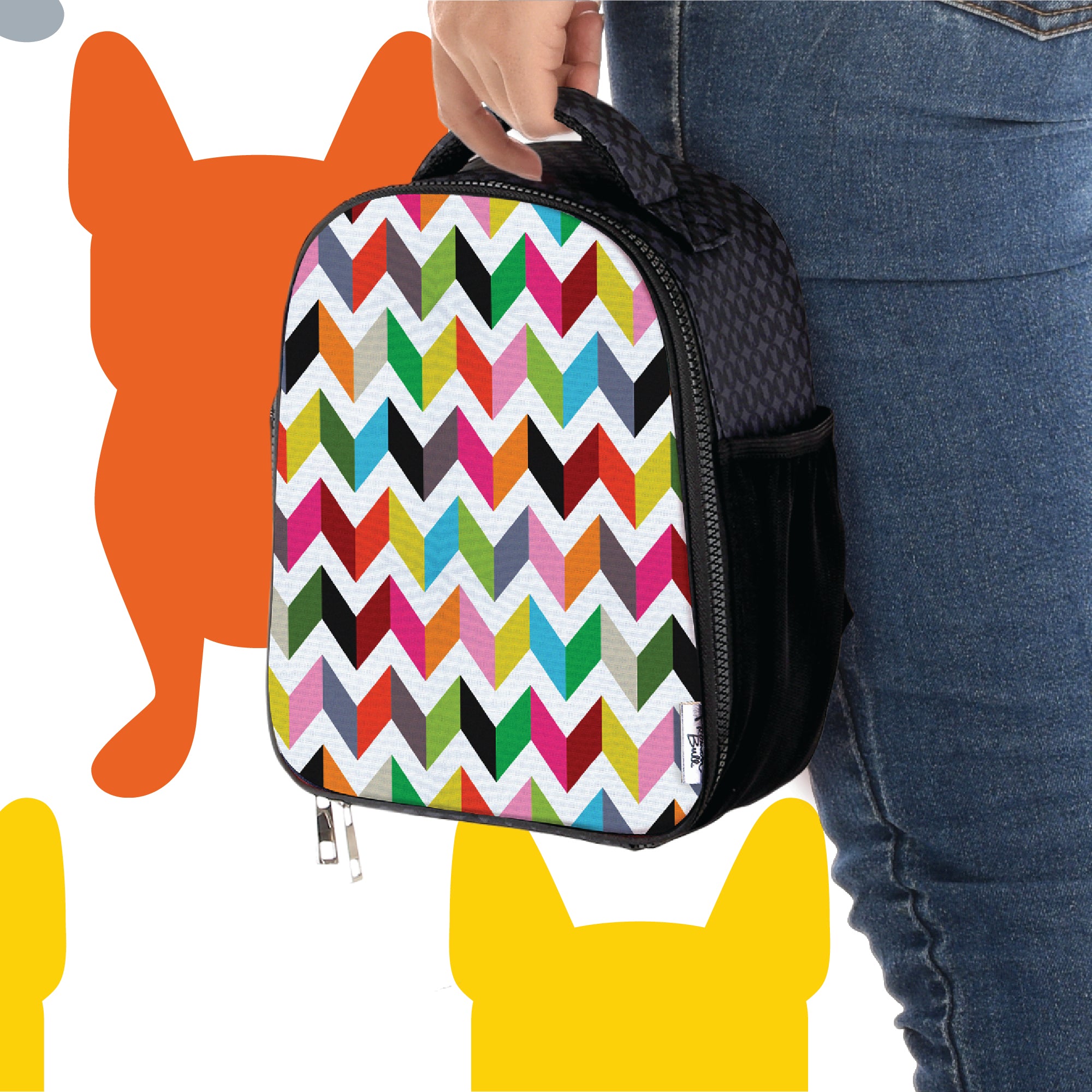 Sling outlet lunch bag
