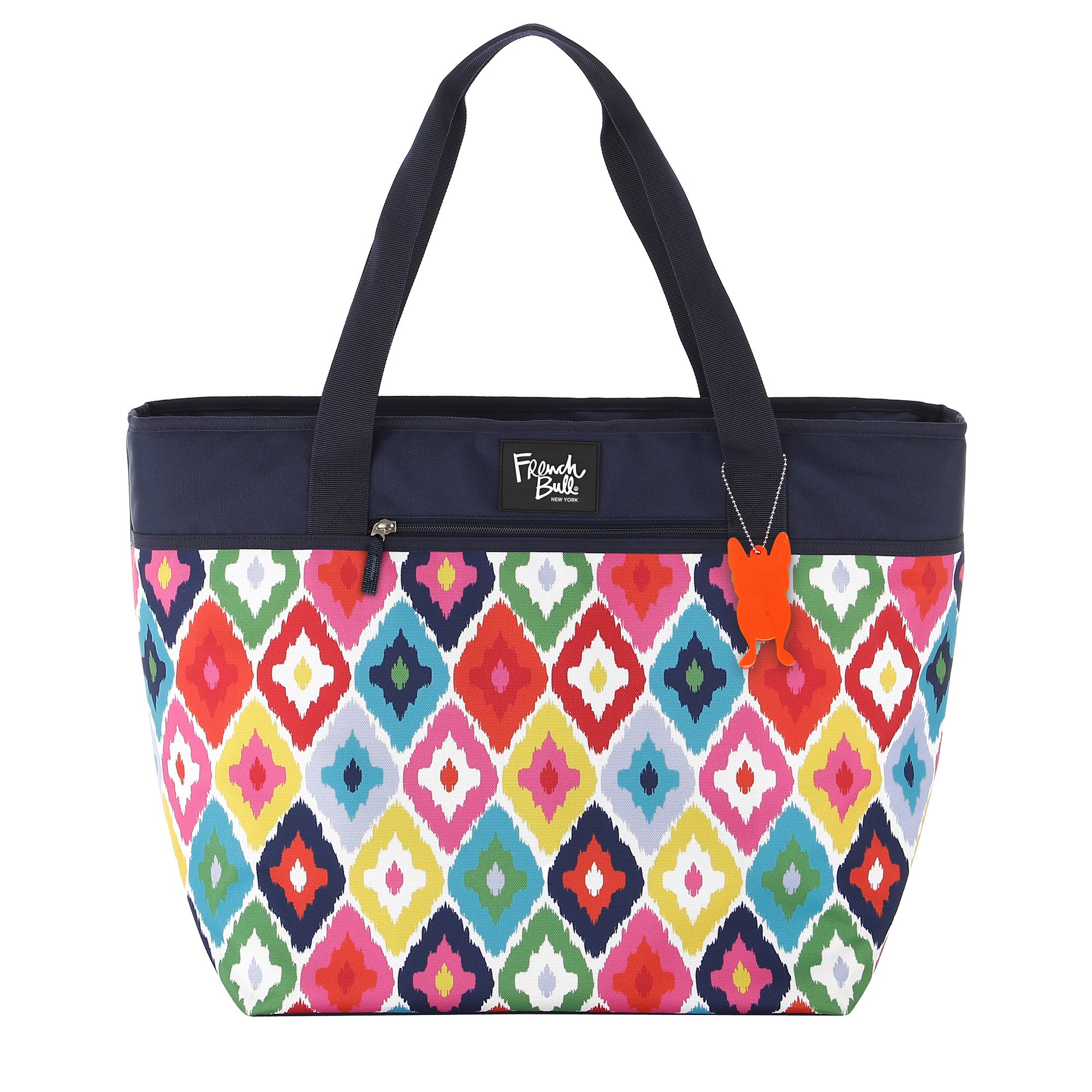Kat Insulated Picnic and cooler Tote Bag French Bull
