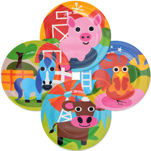 Kids Plate Set - Farm Kids Plate Set