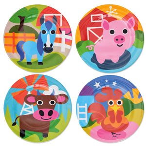 Kids Plate Set - Farm Kids Plate Set