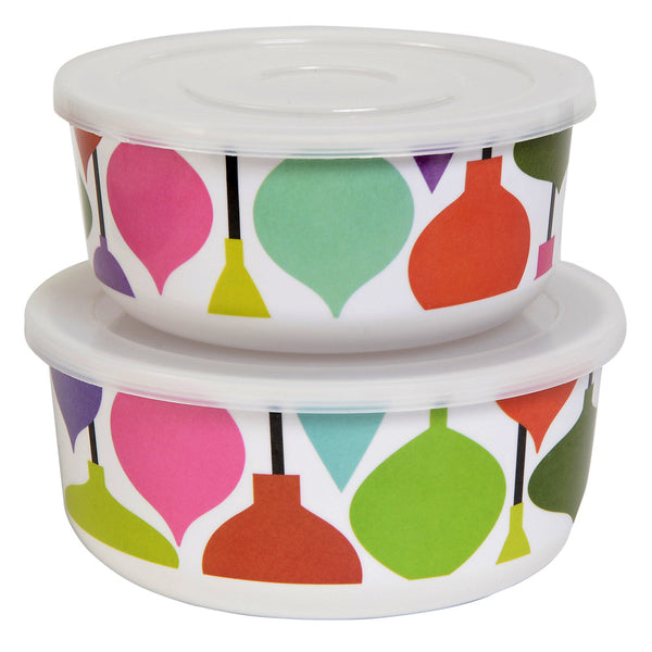 Melamine Storage Container - Ornaments 2 Piece Storage Container Set