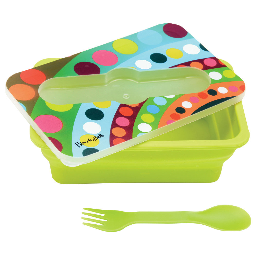 Bindi Pop Up Silicone Single Lunch Box - French Bull