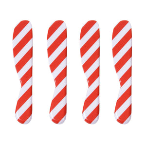Spreader Set - Candy Stripe Spreader Set Of 4
