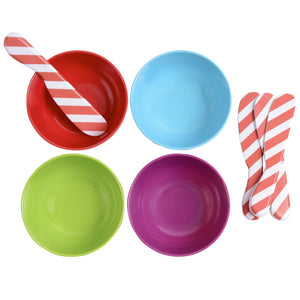 Spreader Set - Candy Stripe Spreader Set Of 4