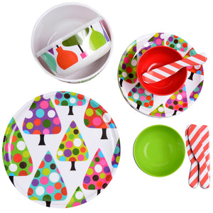 Spreader Set - Candy Stripe Spreader Set Of 4