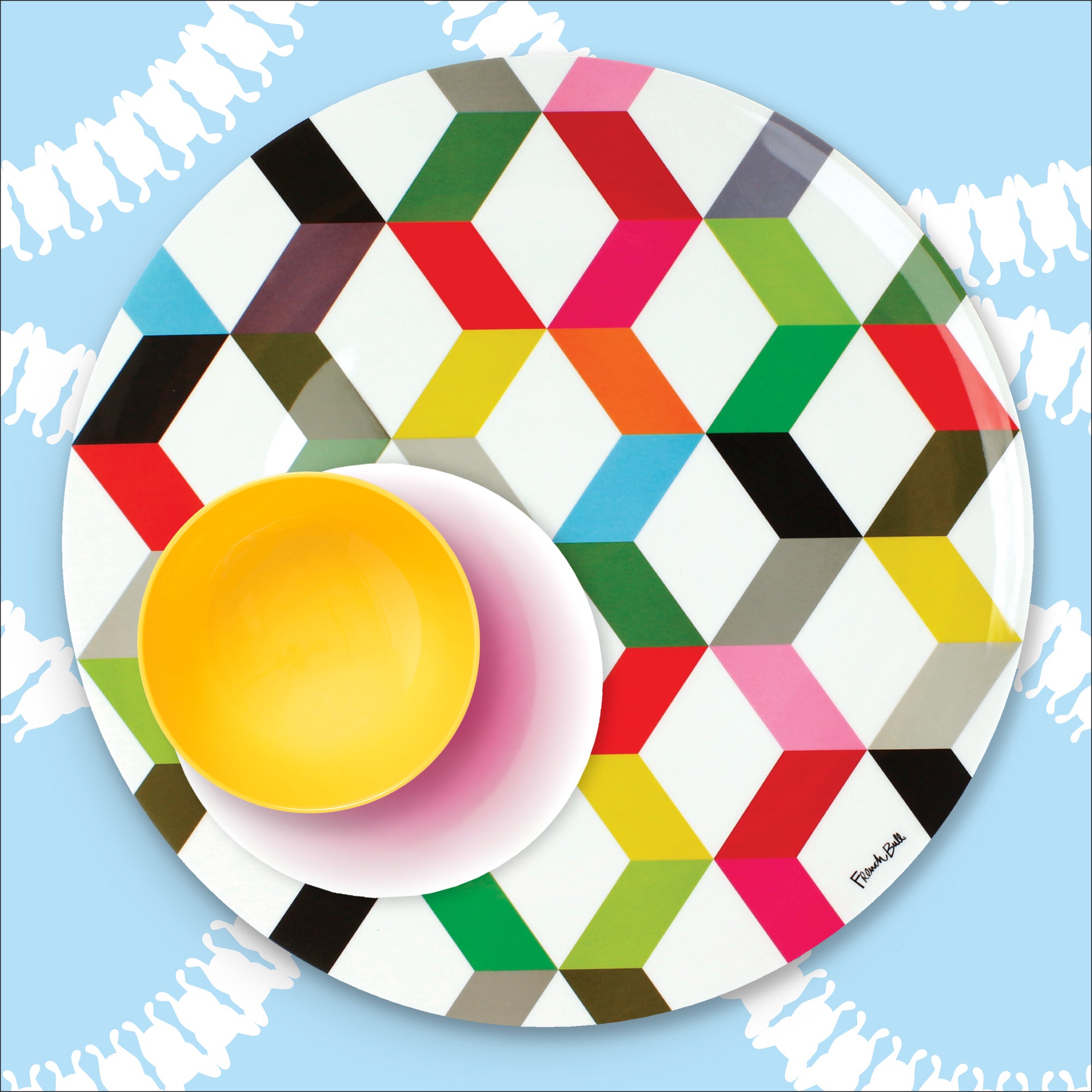 Ziggy 15.5" Round Platter - Thumbnail 4